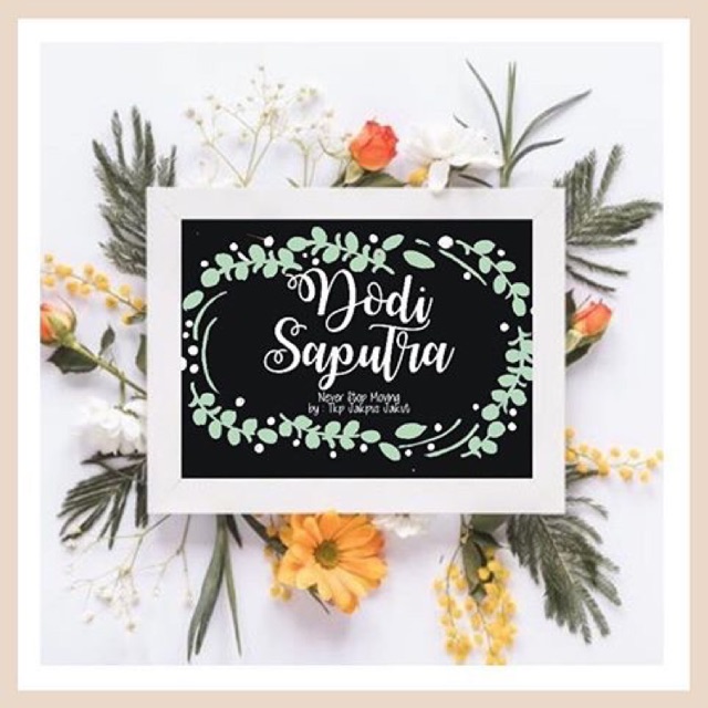 

PAKET HEMAT 2PCS LETTERING (10x15 cm) kode AB