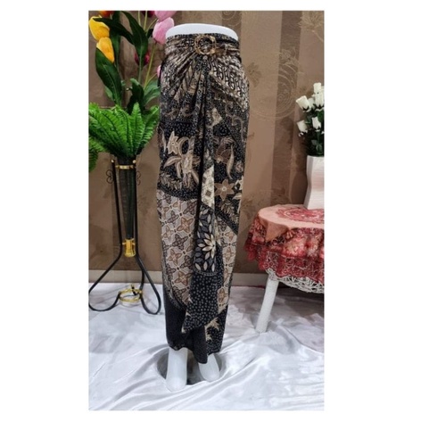 Rok Lilit Floral Original / Rok Kebaya / Bawahan Kebaya / Rok Batik / Bawahan Batik / Rok Wisuda / Rok Kondangan / Kain Lilit Batik / Batik