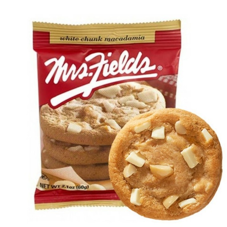 

Mrs Fields White Chunk Macadamia 60g / Kukis Mrs Fields