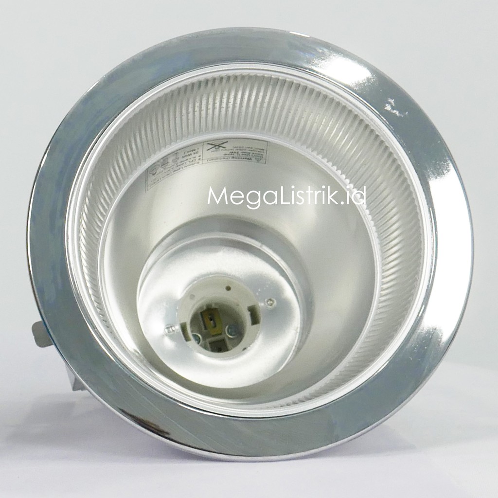 PANASONIC DOWNLIGHT / RUMAH LAMPU 5'' SILVER FITING E27 NLP 72433 - 131
