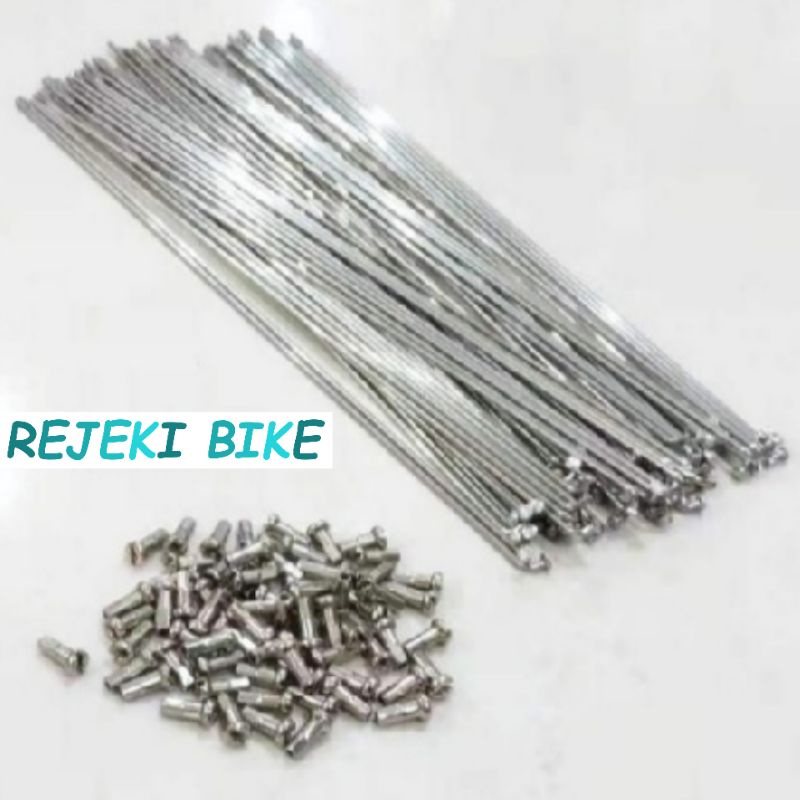SPOKE / RUJI SEPEDA 27,5 RB 14G X 272MM STAINLESS STEEL