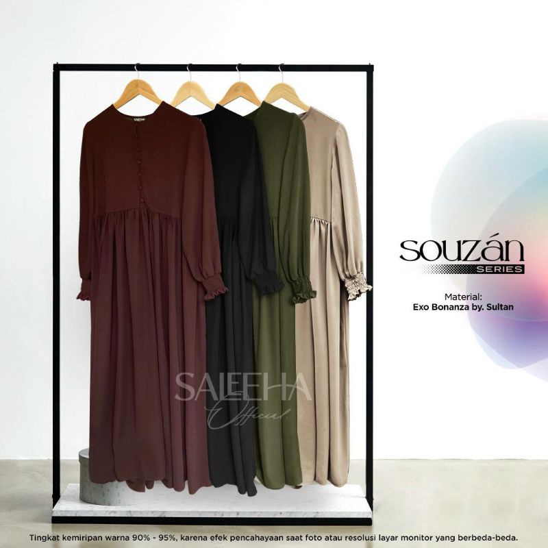 Gamis souzan by saleeha (please check before order ya)