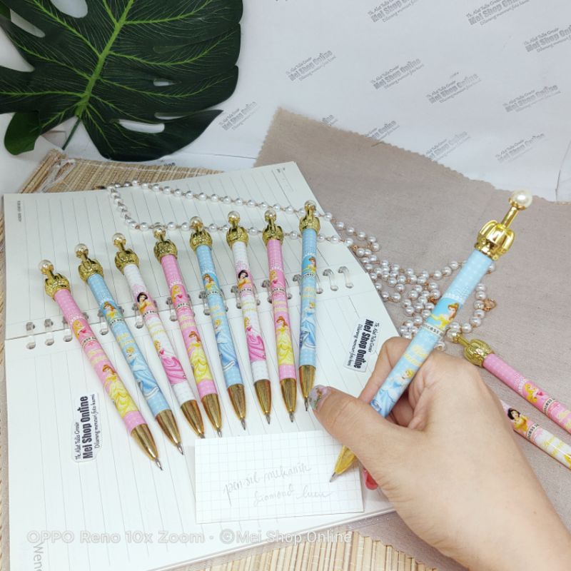 

Pensil Mekanik 0.5 Lucu Mahkota Mutiara Cantik (1Pcs)