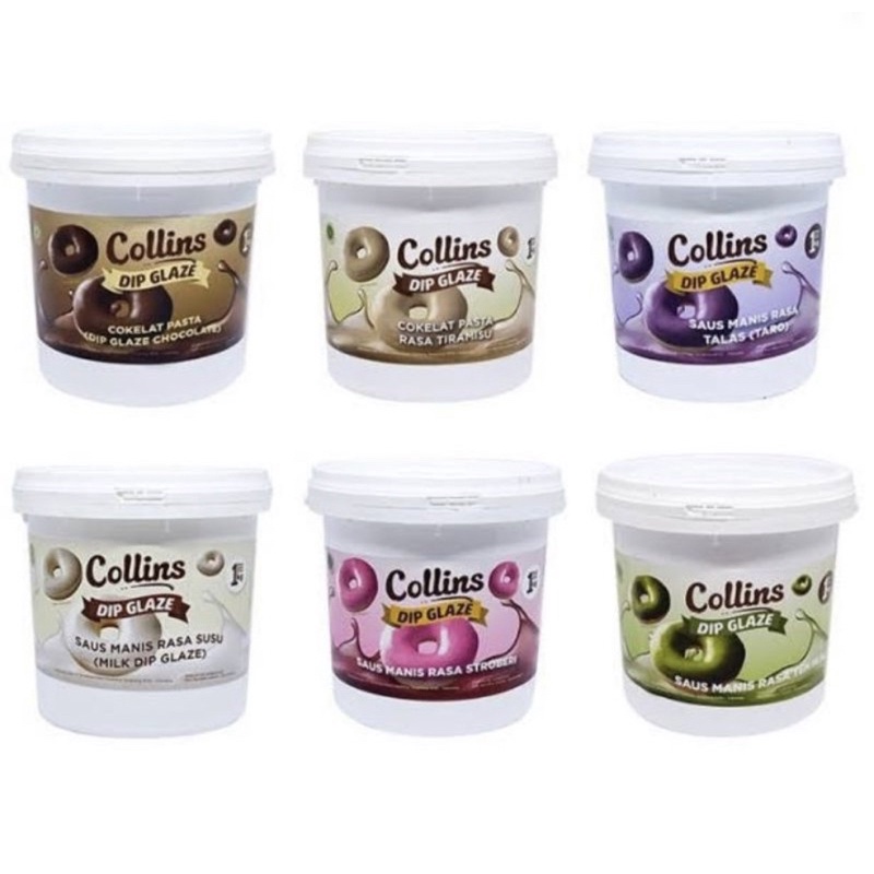 COLLINS DIP GLAZE 5 KG