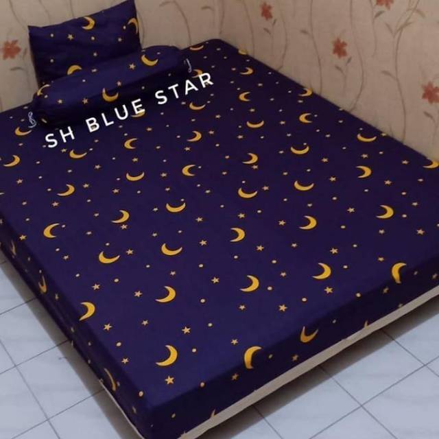 Sprei home made motif yellow bee lebah flaminggo rainbow  