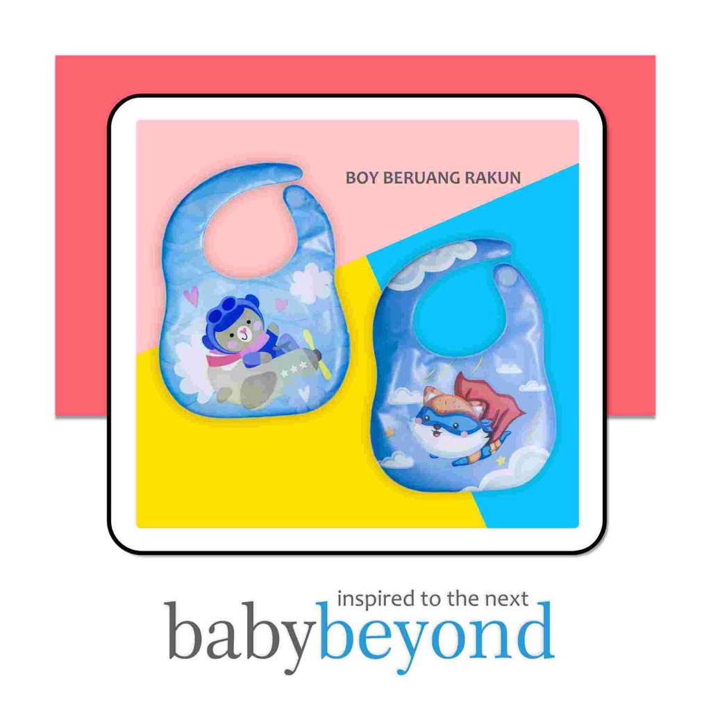 BABY BEYOND ECO PEVA BIB 2PK / BB1025 (BIB)