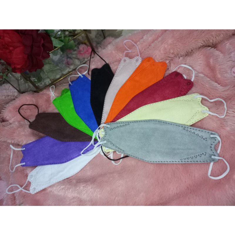 MASKER kF94  mix warna isi 10pcs