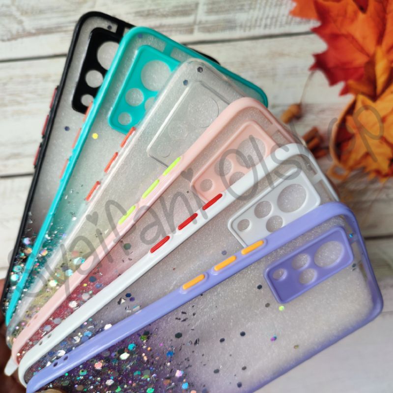 Case Glitter Vivo V21 ( V2066 , V2108 ) / Vivo V21 5G ( V2050 ) Softcase Glitter Blink