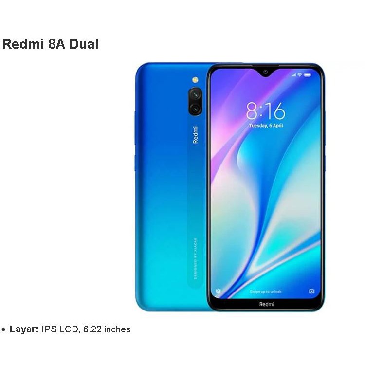 redmi 8A dual ANTI GORES LAYAR  9H HARDNESS NANO GLASS dan ANTI SHOCK EXTREME