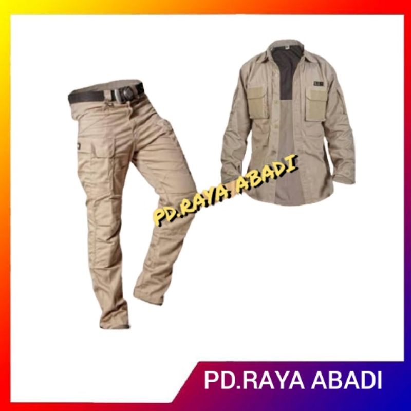 seragam tactical / setelan tactical / kemeja tactical / celana tactical