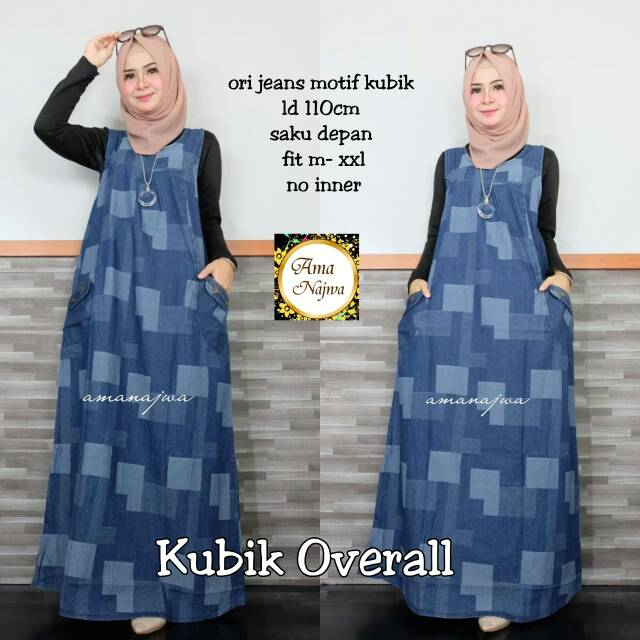 Kubik Overall Jeans by Ama Najwa