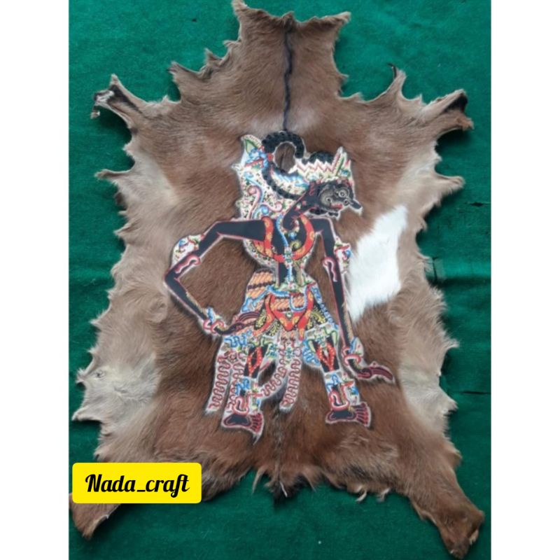 WAYANG GATOT KACA LEMBARAN KULIT KAMBING