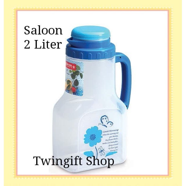 Botol air minum kulkas, Saloon, Lion Star, 2 liter.(KHUSUS GOJEK).