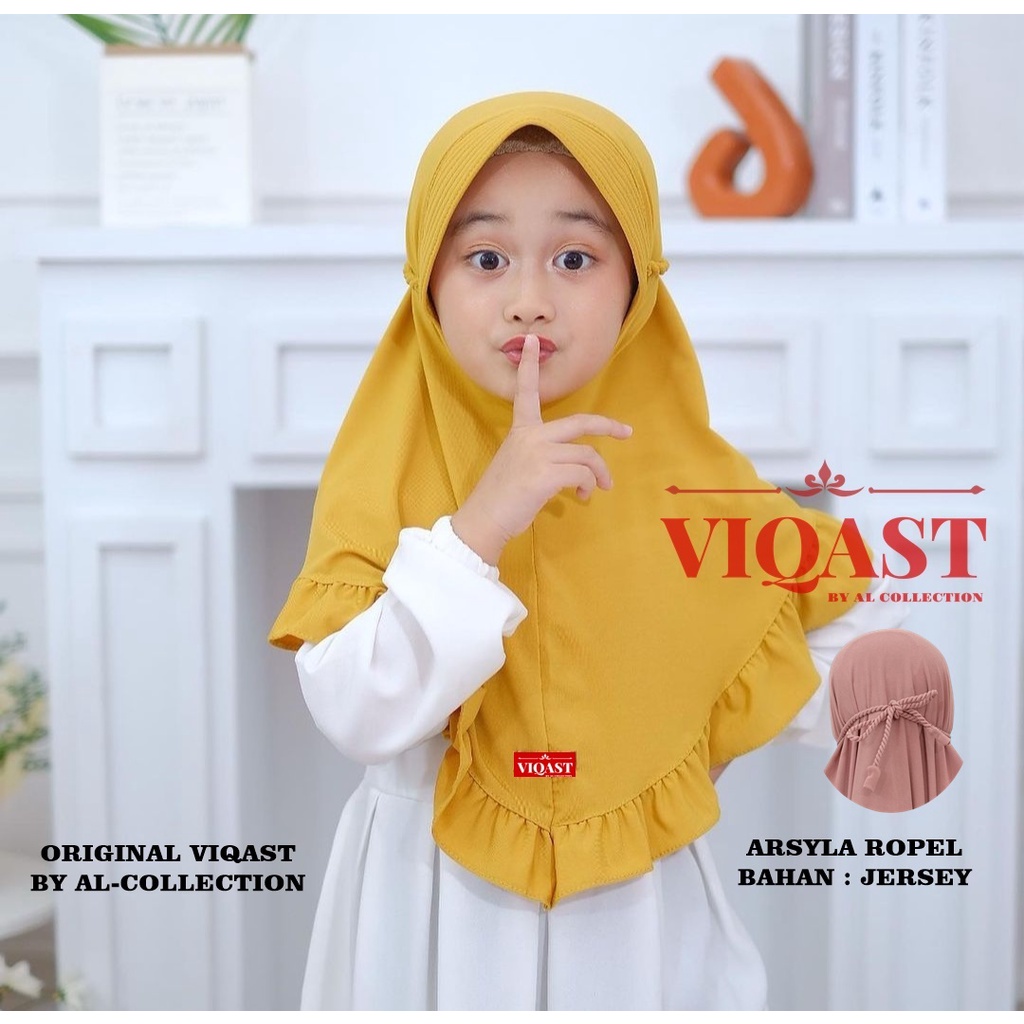 JILBAB ANAK TK ARSYLA TALI KEPANG ROPEL PREMIUM ORI VIQAST 3 TAHUN SAMPAI 7 TAHUN JILBAB ANAK TK KERUDUNG ANAK PEREMPUAN HIJAB TK JILBAB TK TERBARU TERLARIS BERKWALITAS