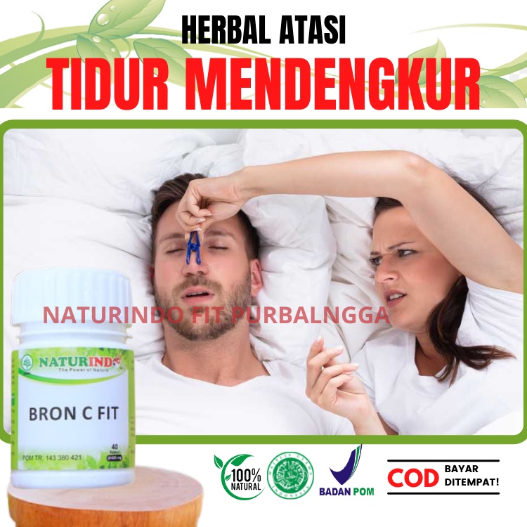 Obat Ngorok Anti Mendengkur Herbal Ampuh Atasi Tidur Ngorok Aman Bpom Bron C Fit Naturindo