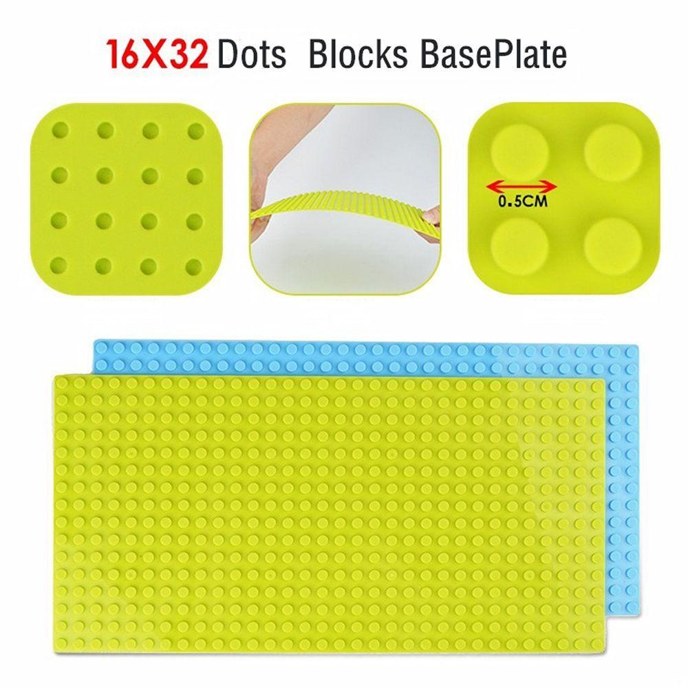 Needway   Base Plate Blok Bangunan Rakitan Kreatif DIY Baseplate Konstruksi Mainan Batu Bata Base Plate Bagian Majelis Bangunan Bata Base Plate