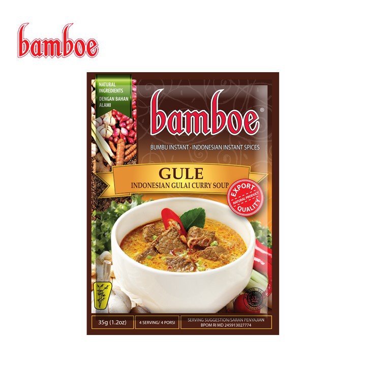 

Bumbu Gulai / Gule Instant Praktis Siap di santap - 60gr
