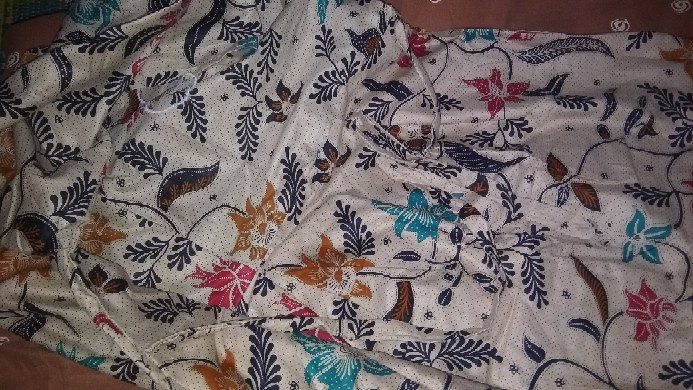 Ms Gamis Batik Jumbo Sriwedari Maxi Super Jumbo Xxxl Ld 120c. Bumil/busui Katun Sogan