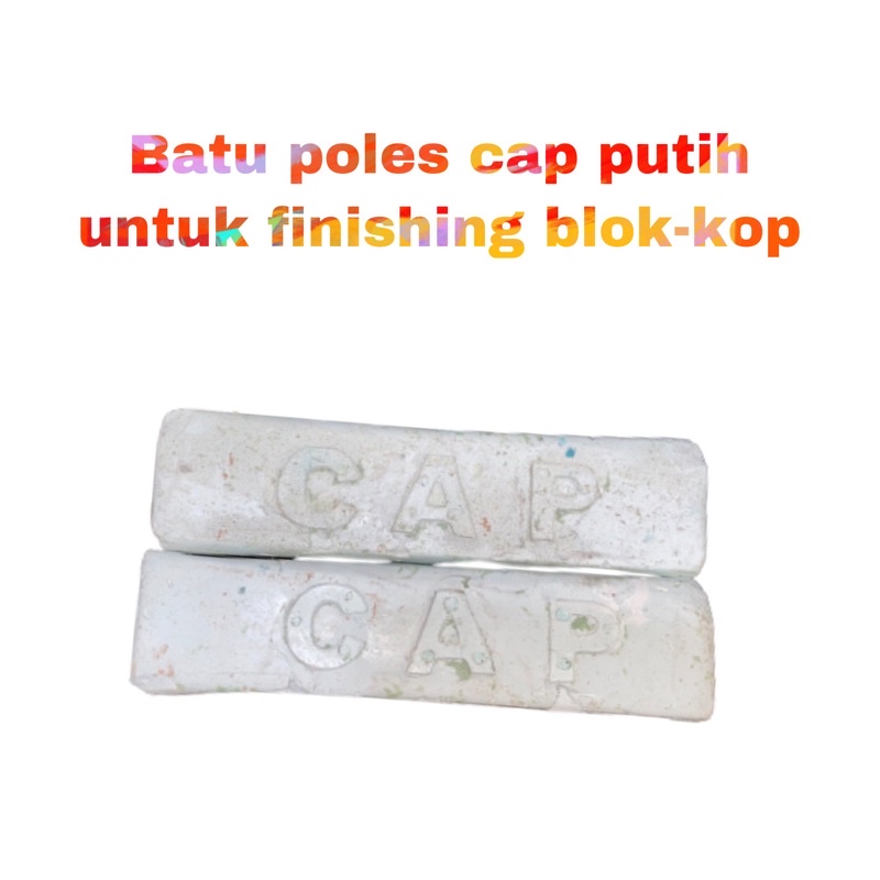 batu poles cap putih