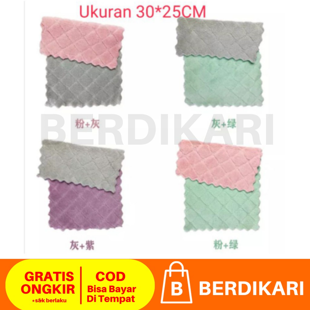 Kain Lap Microfiber Anti Minyak