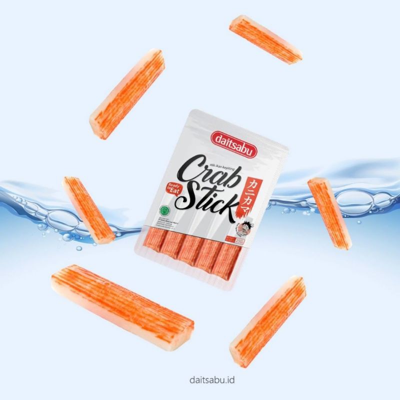 DAITSABU KANI CRABSTICK 500gr| Stik Kepiting Suir | Crab Stick for Kani Mayo Salad