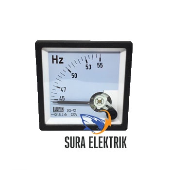 HZ METER JARUM 45 - 55Hz 72x72 LUPIN