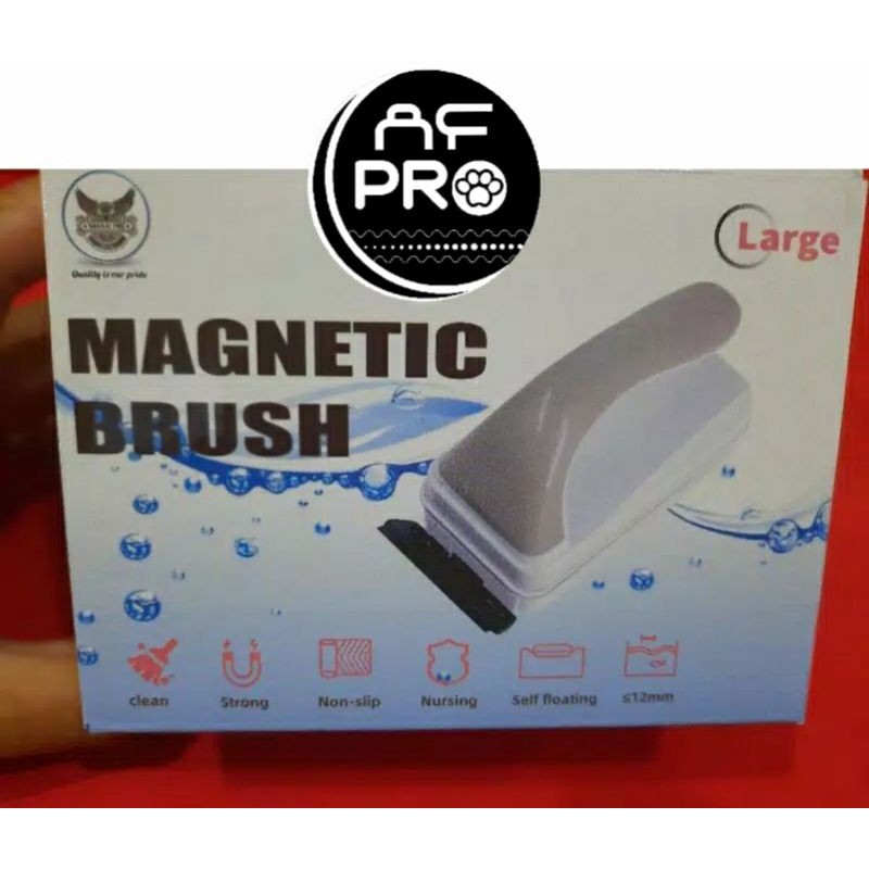 Pembersih kerak kaca aquarium MAGNET SCRAPER LARGE