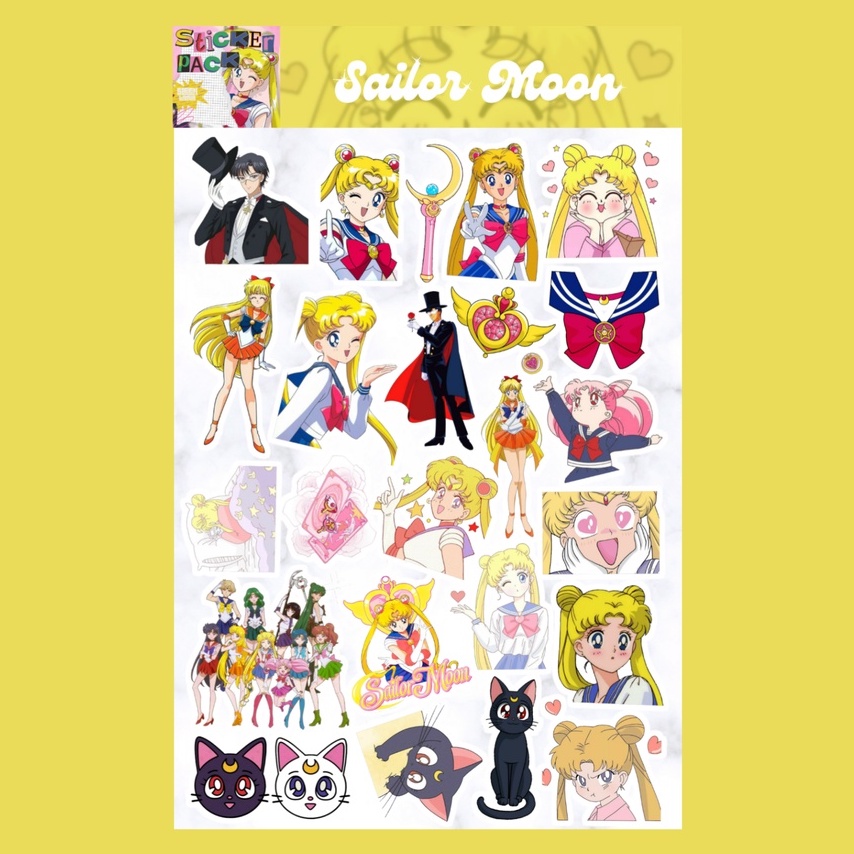 

Sailor Moon Sticker Sheet