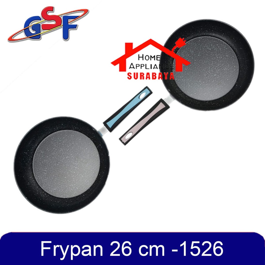 Panci Frypan Teflon 26 CM - Fry Pan 26CM Anti Lengket Non Stick GSF G 1526