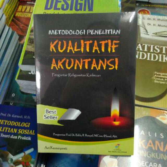Buku Metodologi Penelitian Kualitatif Akuntansi Ari Kamayanti Shopee Indonesia