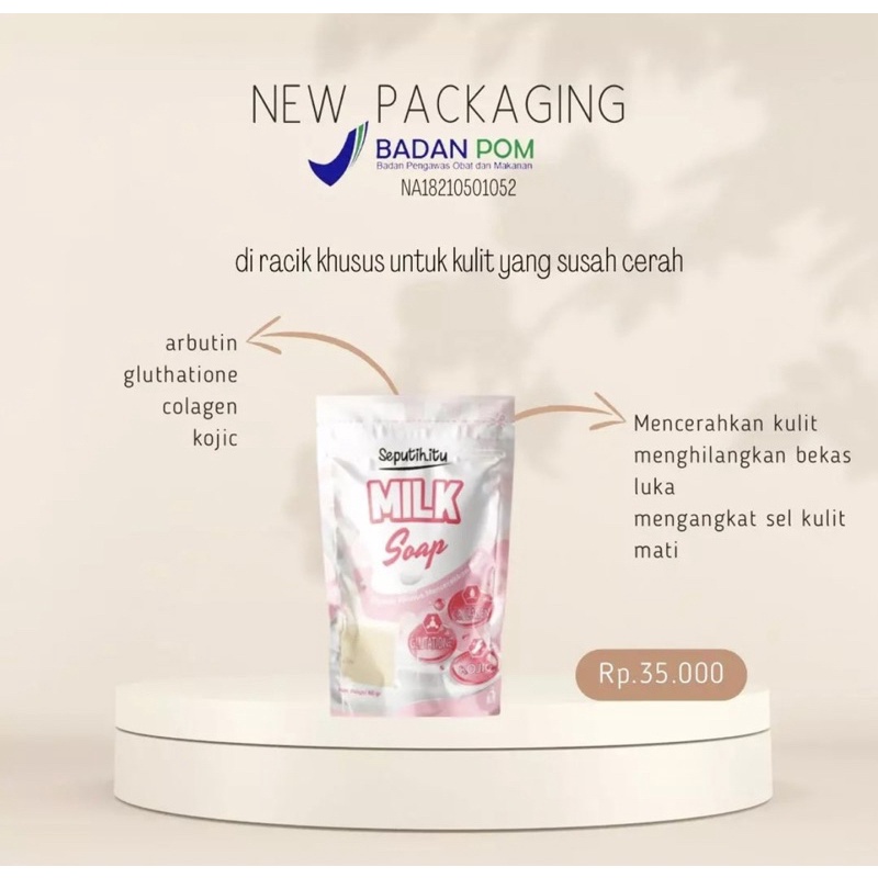 Whitening soap by seputih.itu