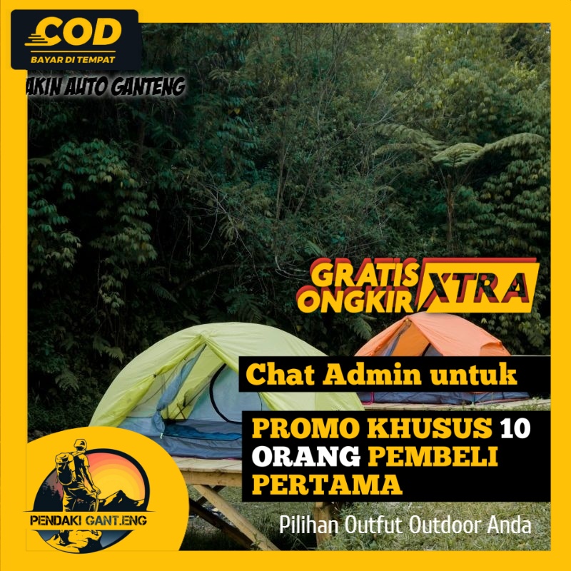 TENDA KEMAH WILDSHELL SERIES SEMBALUN KAPASITAS 2 ORANG