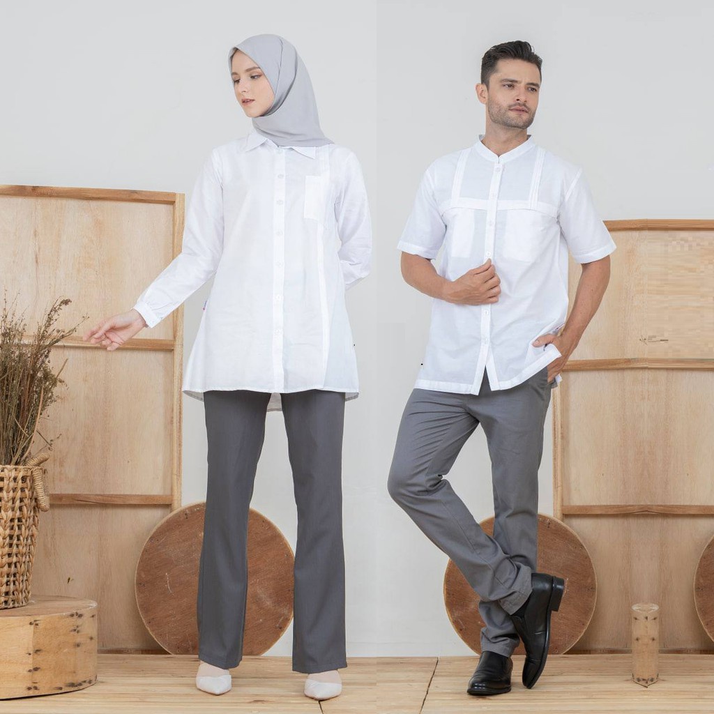 TERBARU | BAJU COUPLE ATASAN RAUNA PRIDE RAD 01 & RKD 01 WHITE
