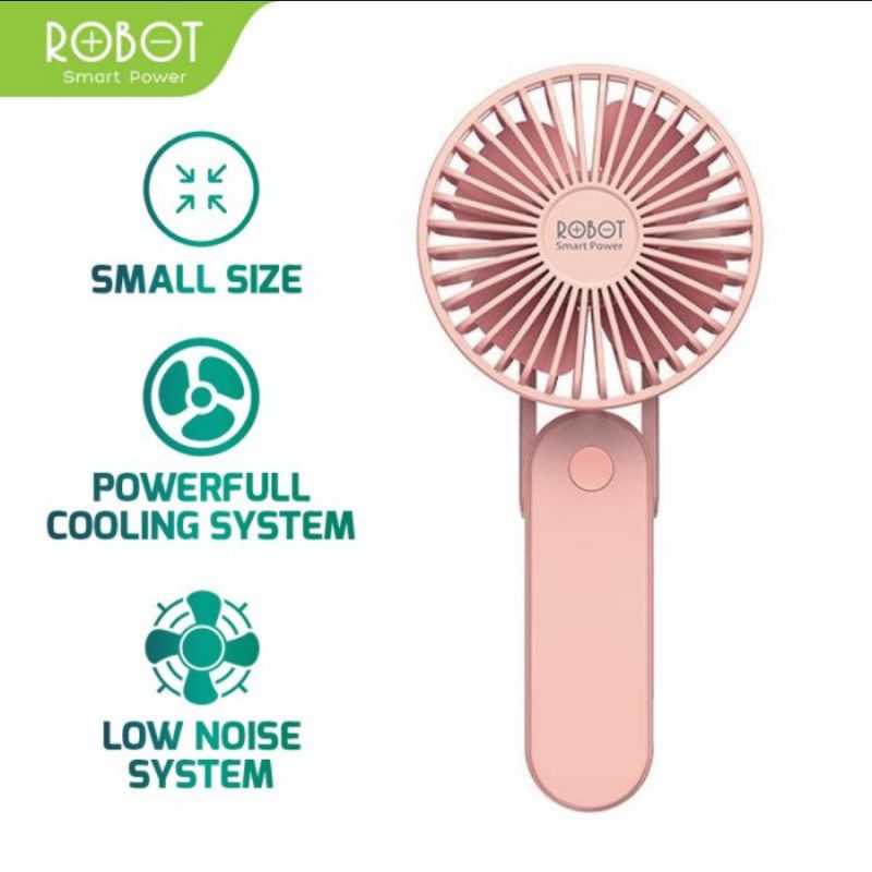 Robot RT-BF11 Mini Fan Portable Emergency - Kipas Mini Robot RT BF11