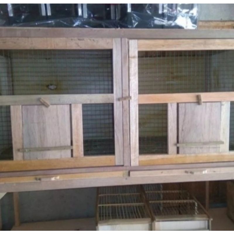 Kandang Burung Merpati 2 pintu