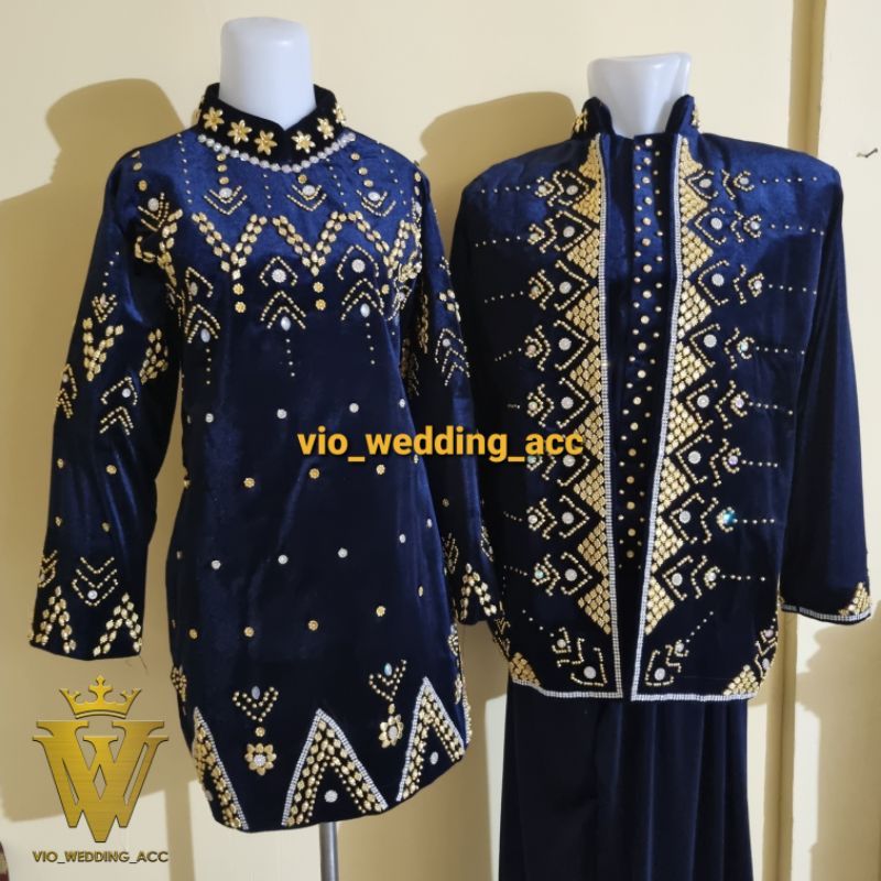 baju pengantin full payet