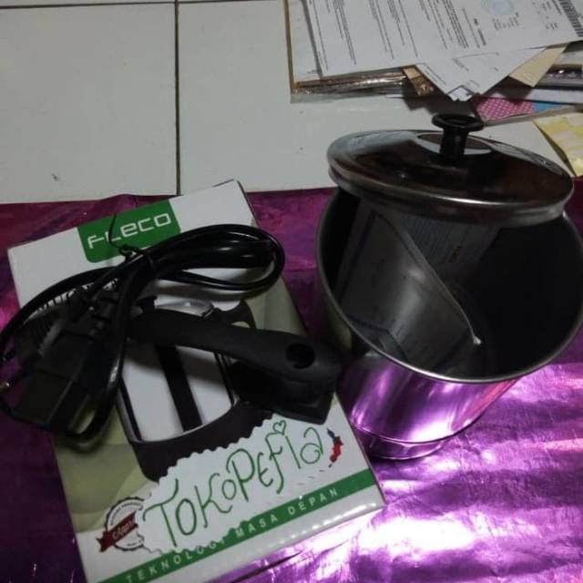 MUG LISTRIK FLECO TEKO BESAR PEMANAS AIR PORTABEL