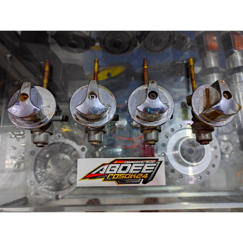 kran bensin tirev original bekas copotan motor