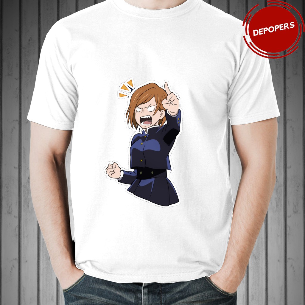 KAOS JUJUTSU KAISEN Nobara Kugisaki BAJU KAOS DISTRO