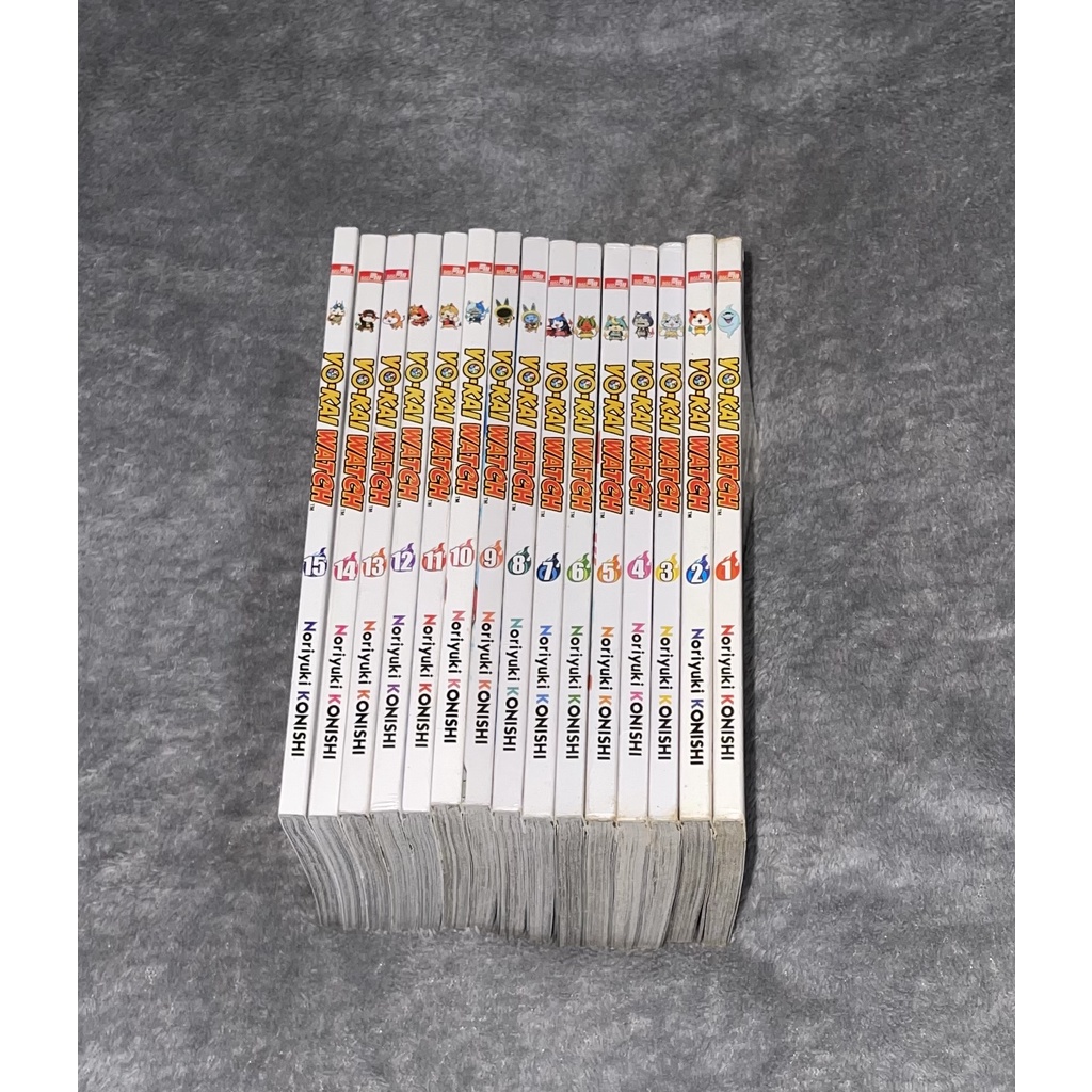 [PRELOVED] KOMIK YOKAI WATCH 1-15 KONDISI 95%