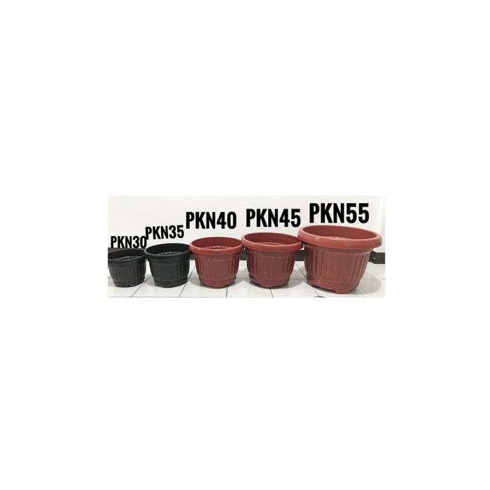 Pot Tanaman Pot Plastik Pot Kembang Pot Bunga Pot Jumbo PKN45hijau