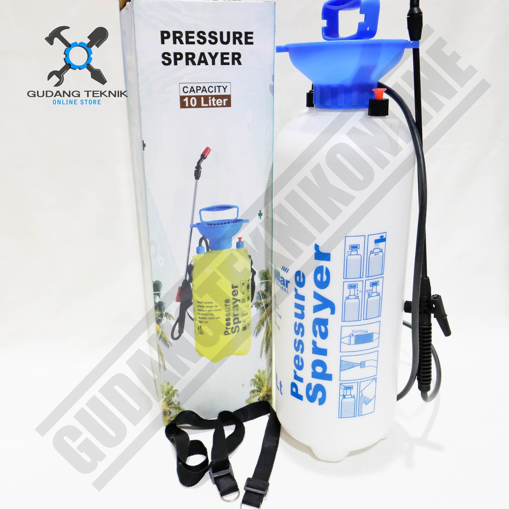 Semprotan Hama Manual 10L  MOLLAR / Pressure Sprayer Manual Desinfektan 10 Liter  MOLLAR