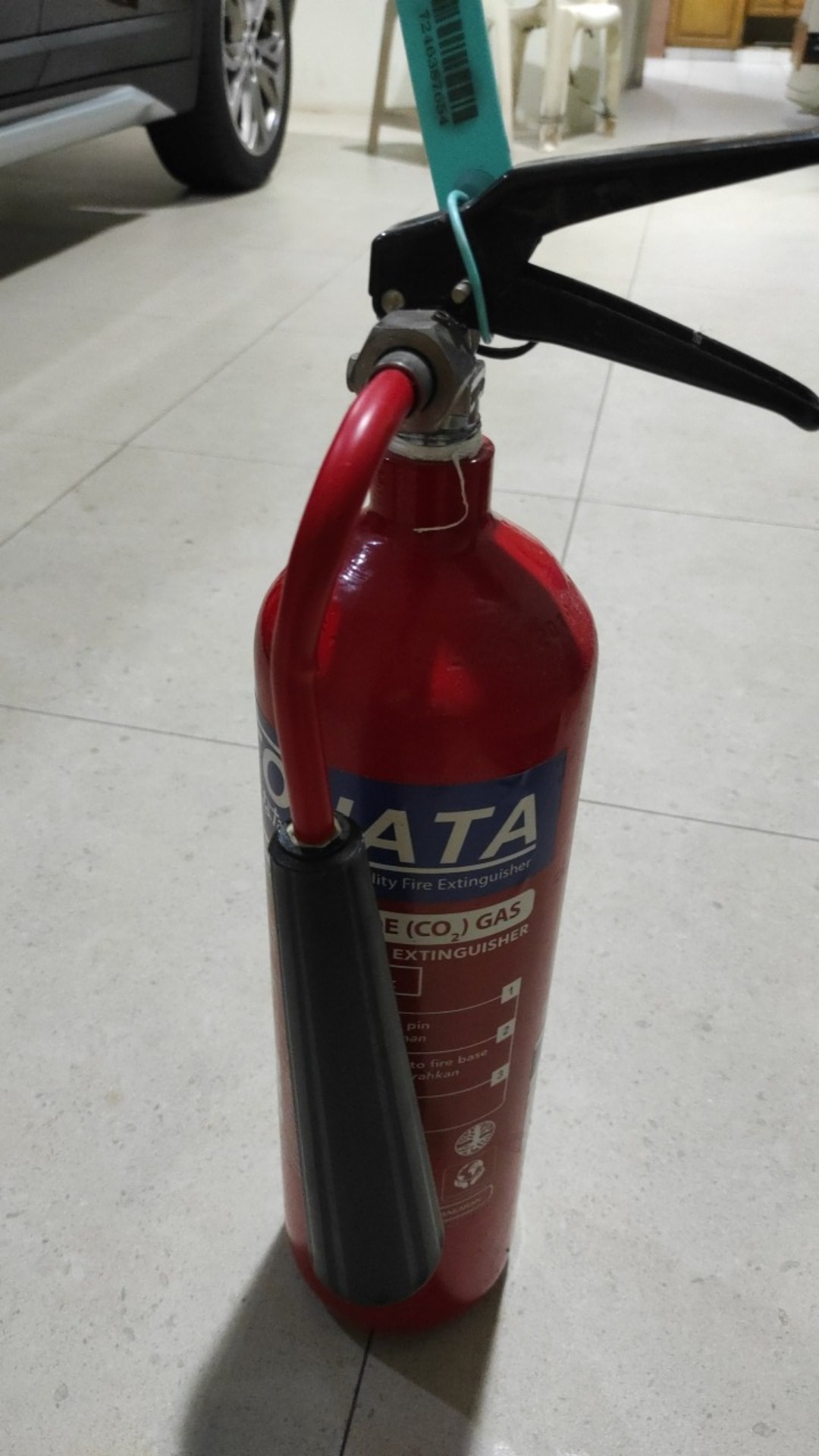 Apar 3kg Karbondioksida (co2) Tonata / Set Komplit