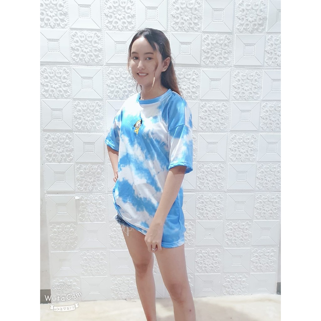 Tie Dye T-shirt / Kaos Lengan Pendek (Bordir)