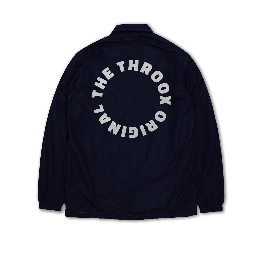 Throox Coach Jacket navy ||THRX Odeegard Navy