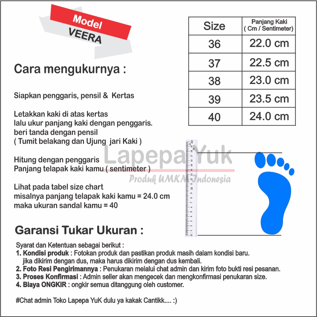 LAPEPA YUK - Sandal Wanita Teplek VEERA Sendal Cewek Platform Wedges Kondangan Hak Tinggi  2cm Model Silang 2 Size 36 37 38 39 40 Casual Santai Rumah Slop Warna WHITE Putih Selop Premium Citayam Fashion Original Kekinian Terbaru Shoes Mall Official Store