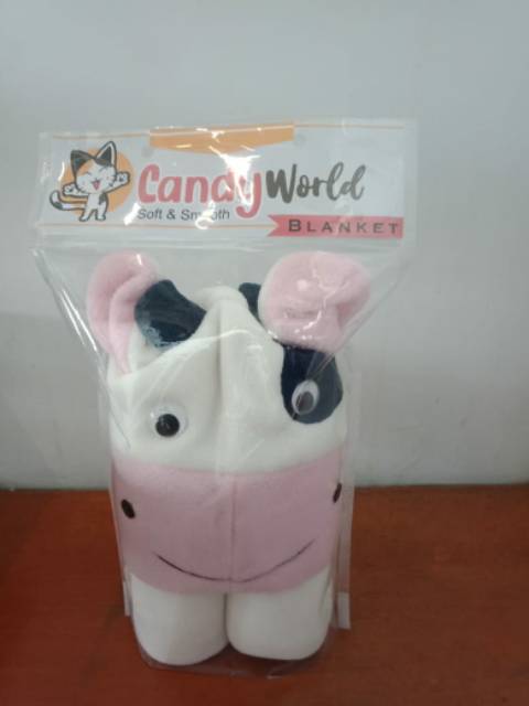 Selimut bayi topi Murah karakter boneka binatang / Blanket bayi murah Lucu / Perlengkapan bayi