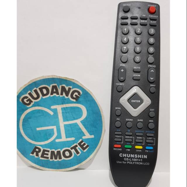 Remote remot TV Polytron LCD LED Grade original