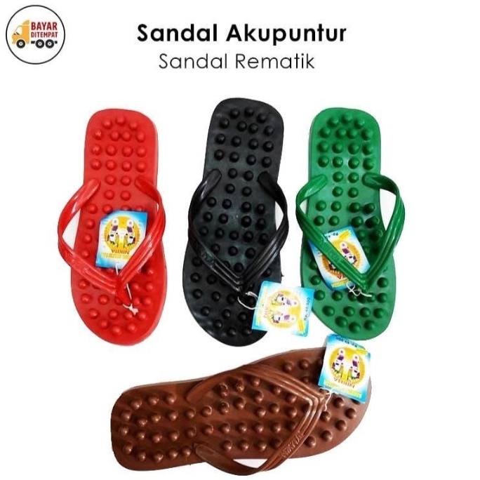 Sandal Jepit Refleksi Bakiak Dop sendal refleksi