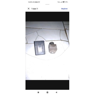 CDI dan kiprok Supra fit lama Supra x lama copotan original normal nominus dijamin siap pakay